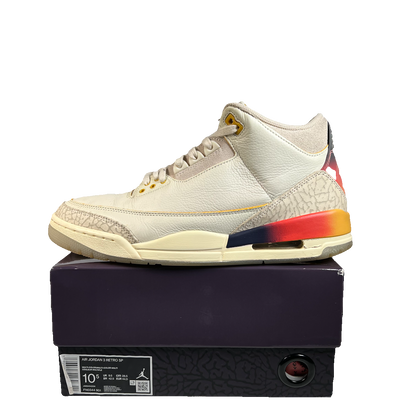 Jordan 3 J Balvin Medllin Sunset (2023) Size 10.5 USED s22801