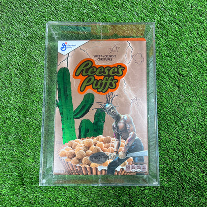 Travis Scott Reese Puffs Cereal Box NEW