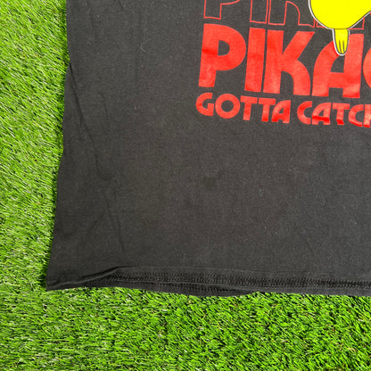 Pokemon Black Pikachu Tree Size XL USED v18239