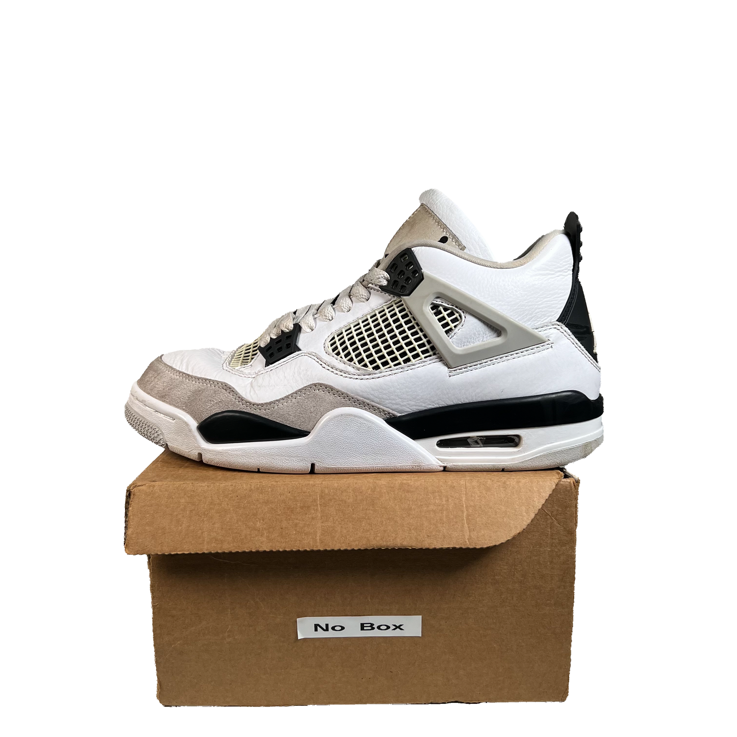 Jordan 4 Military Black (2022) Size 8.5 USED s22753