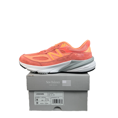 New Balance 990v6 MiUSA Sunrise Rose (2025) Size 8 NEW s22199