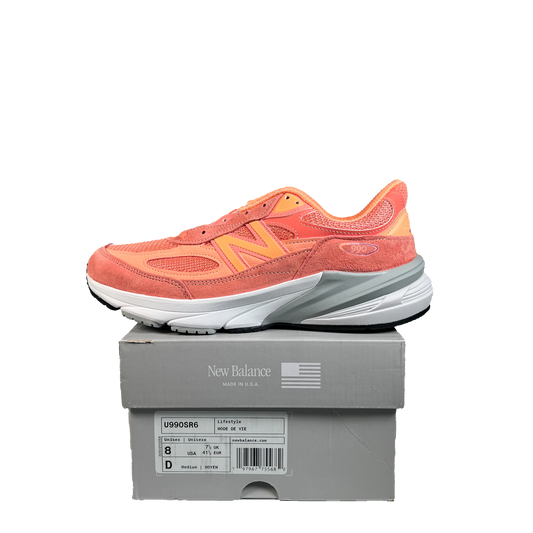 New Balance 990v6 MiUSA Sunrise Rose (2025) Size 8 NEW s22199