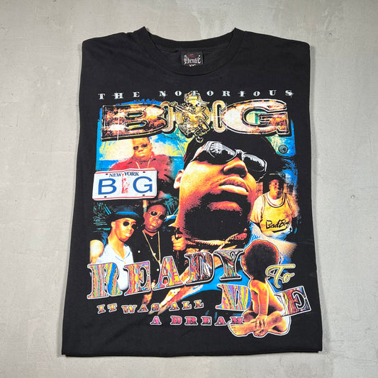 DBruze Notorious BIG Bootleg Rap Tee Size XXL USED v19061