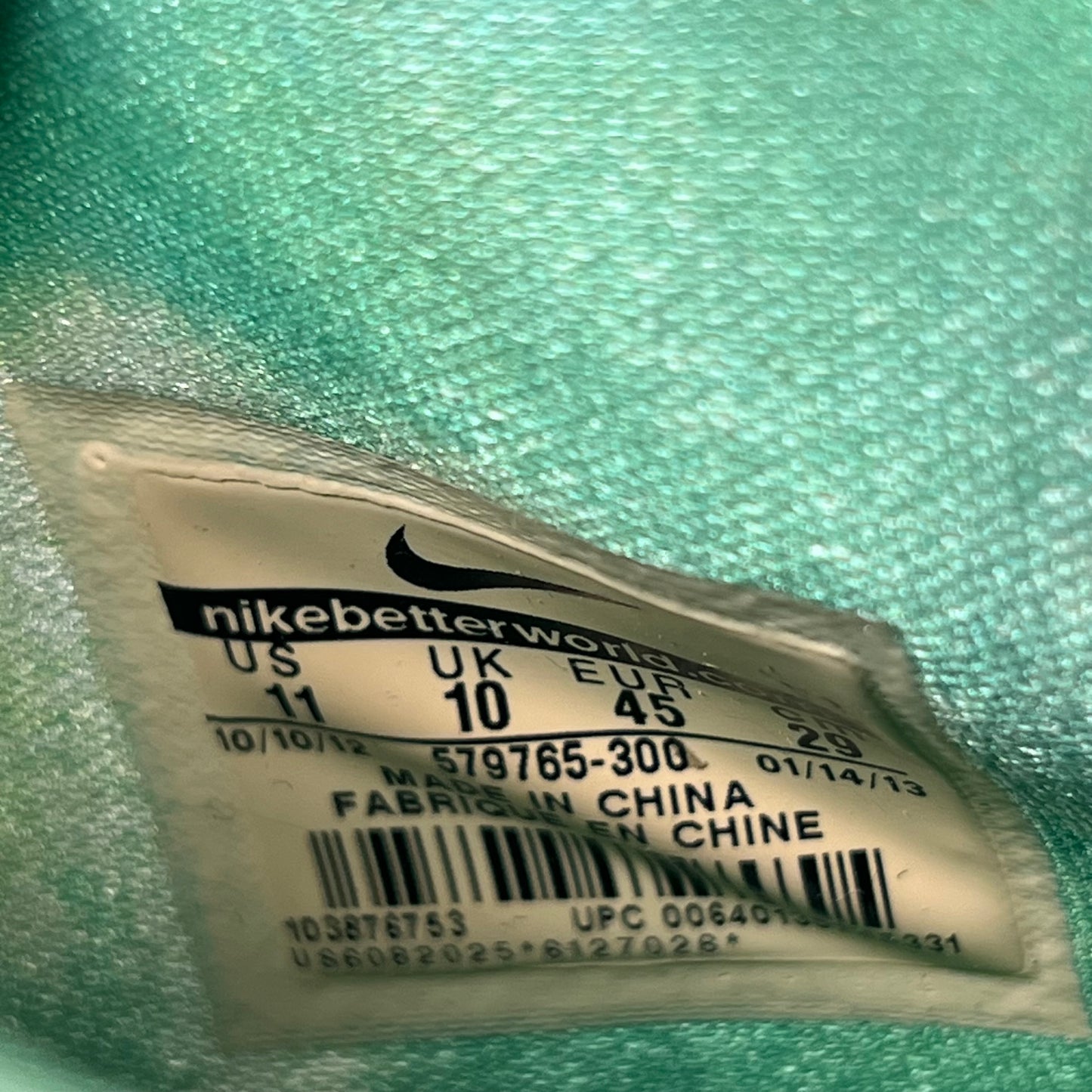 Nike Lebron 10 Low Easter (2013) Size 11 USED s19481