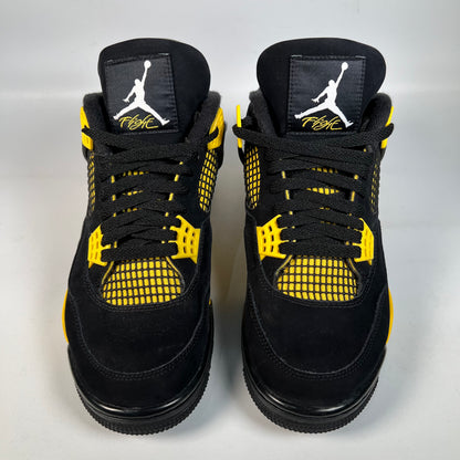 Jordan 4 Thunder (2023) Size 8.5 USED s21834