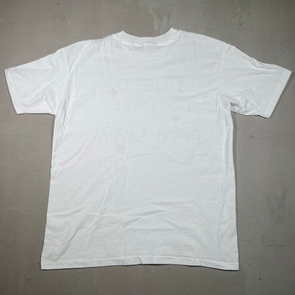 1990s I Used To Date Pam Smart Murder White Tee Size Large USED v19162