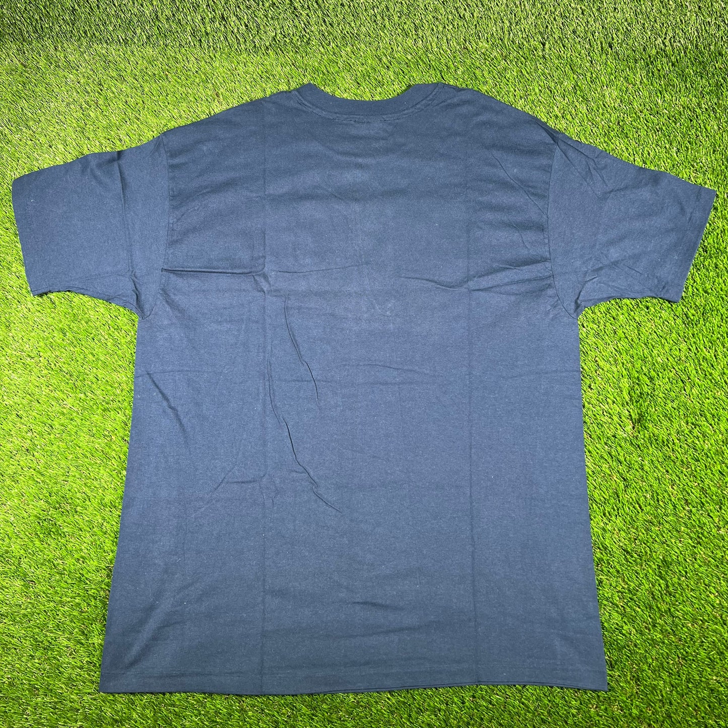 1990s Michigan Wolverines Navy Tee Size XXL USED v16863