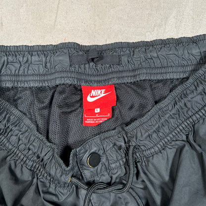 Nike Nylon Black Running Pants Size Large USED x17456