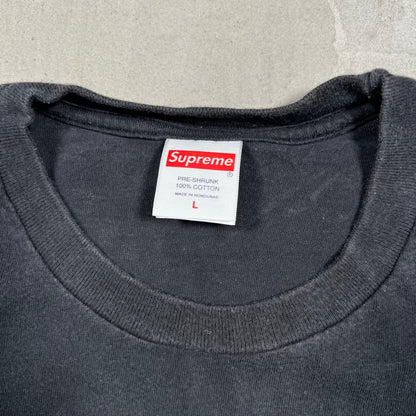 Supreme Hardcore Tee Black (2025) Size Large USED x18346
