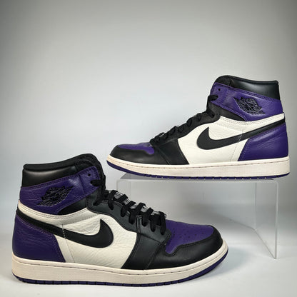 Jordan 1 Court Purple (2018) Size 13 USED S21517