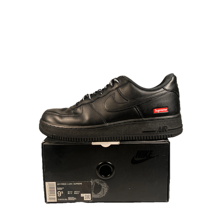 Nike Air Force 1 Supreme Black (2020) Size 9.5 USED s23119