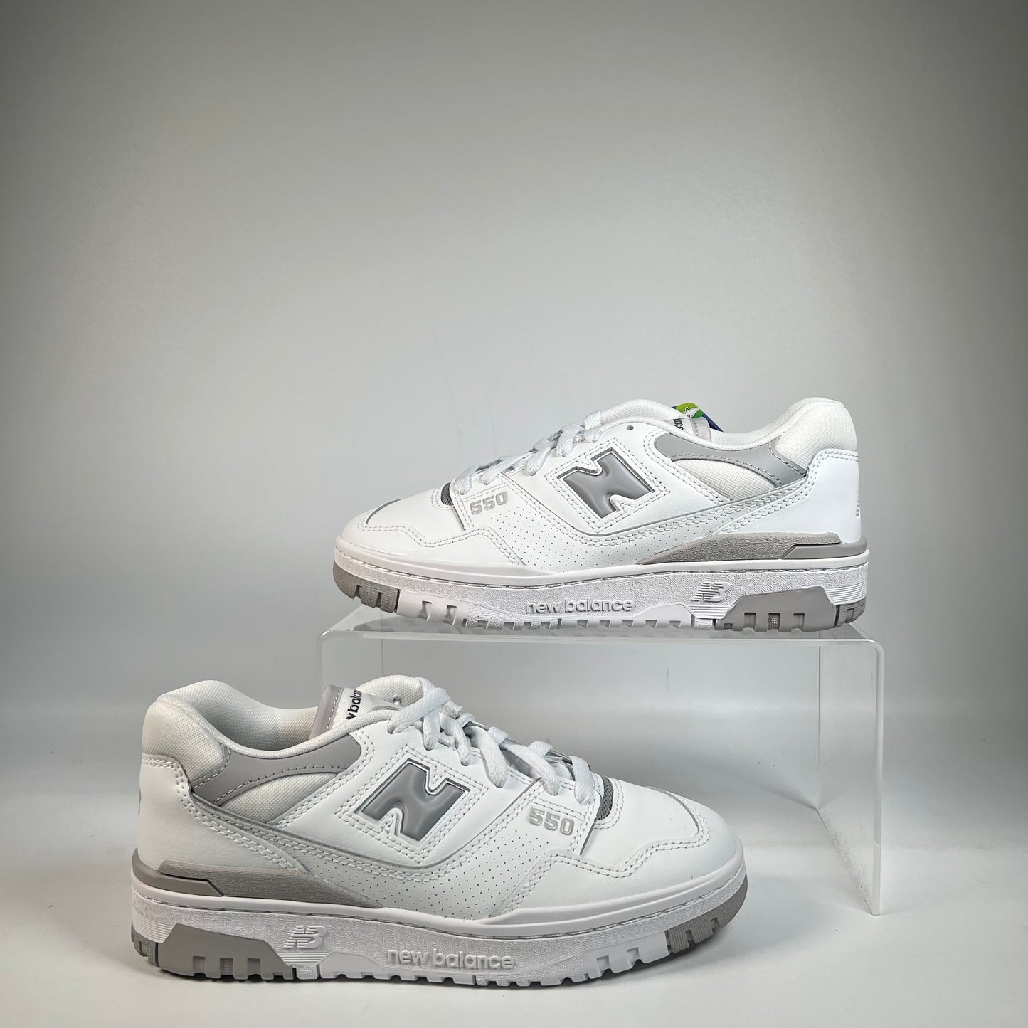 New Balance 550 White Rain Cloud (2023) Size 6m / 7.5w NEW s21272