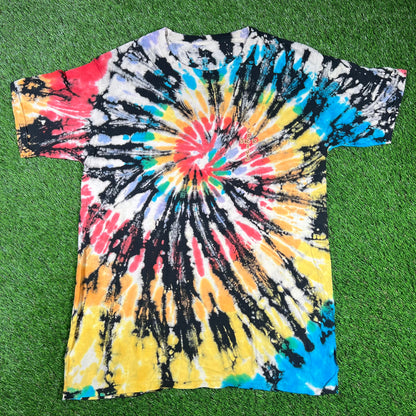 Travis Scott Cactus Jack "Highest in the Room" Tie Dye Tee Size Large USED x14499