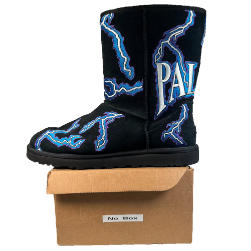 Ugg Palace Lightning Black Boots (2023) Size 11 USED s23466