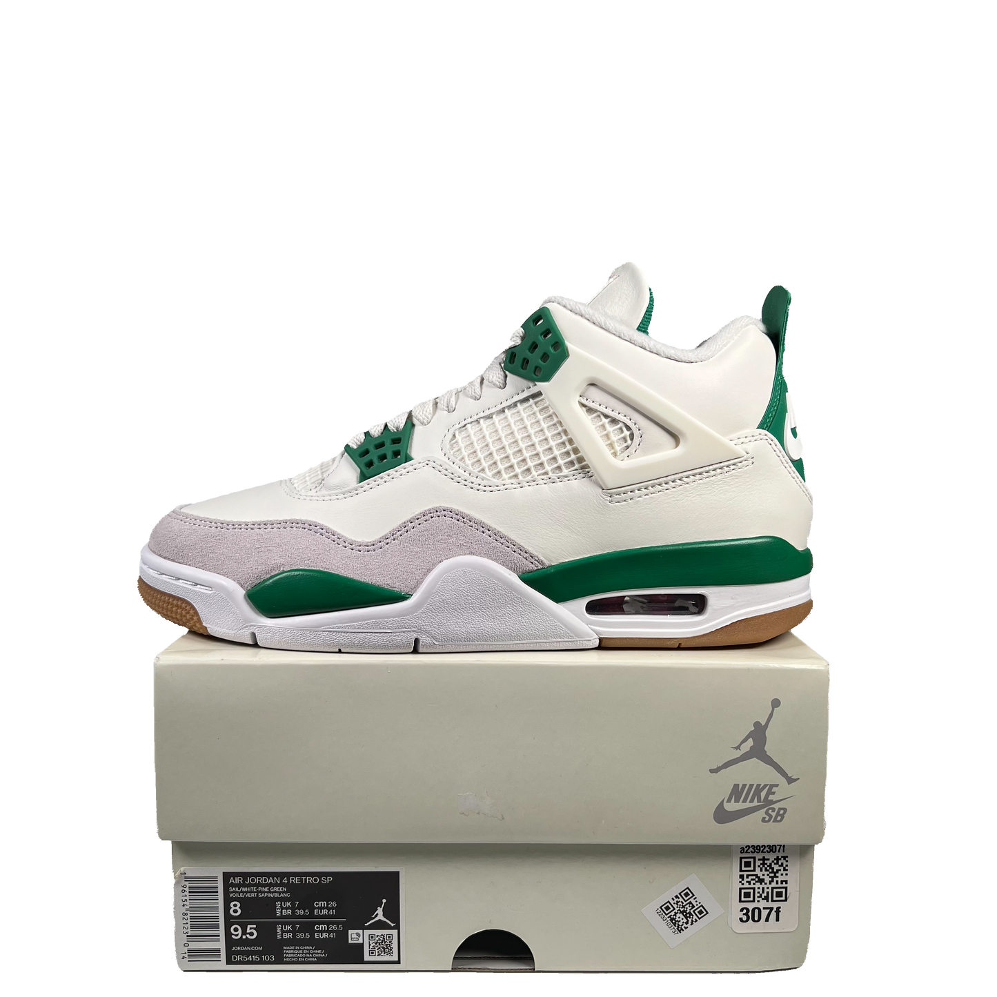 Jordan 4 Pine Green (2023) Size 8 NEW s19859