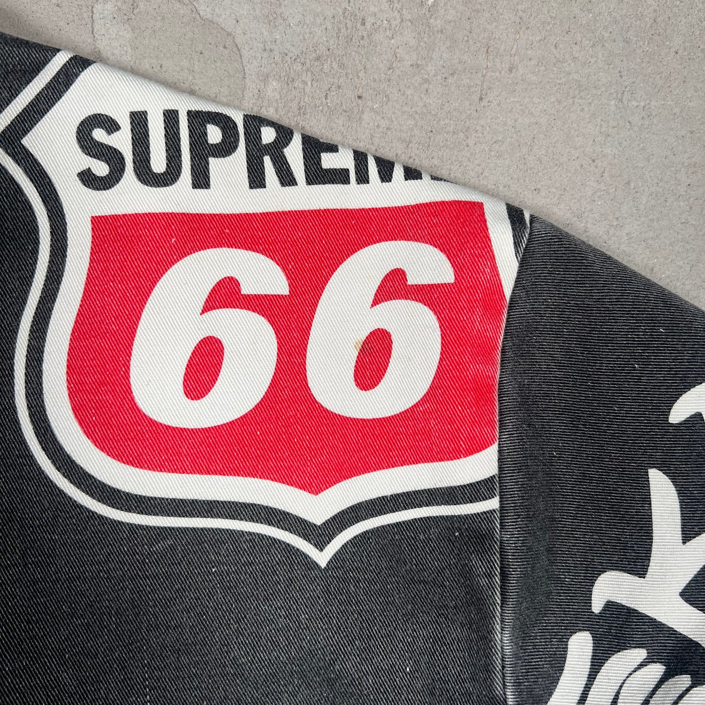 Supreme Trasher Black Worker Jacket (2015) Size Medium USED x17337