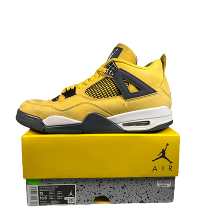 Jordan 4 Lightning (2021) Size 12 USED s22865