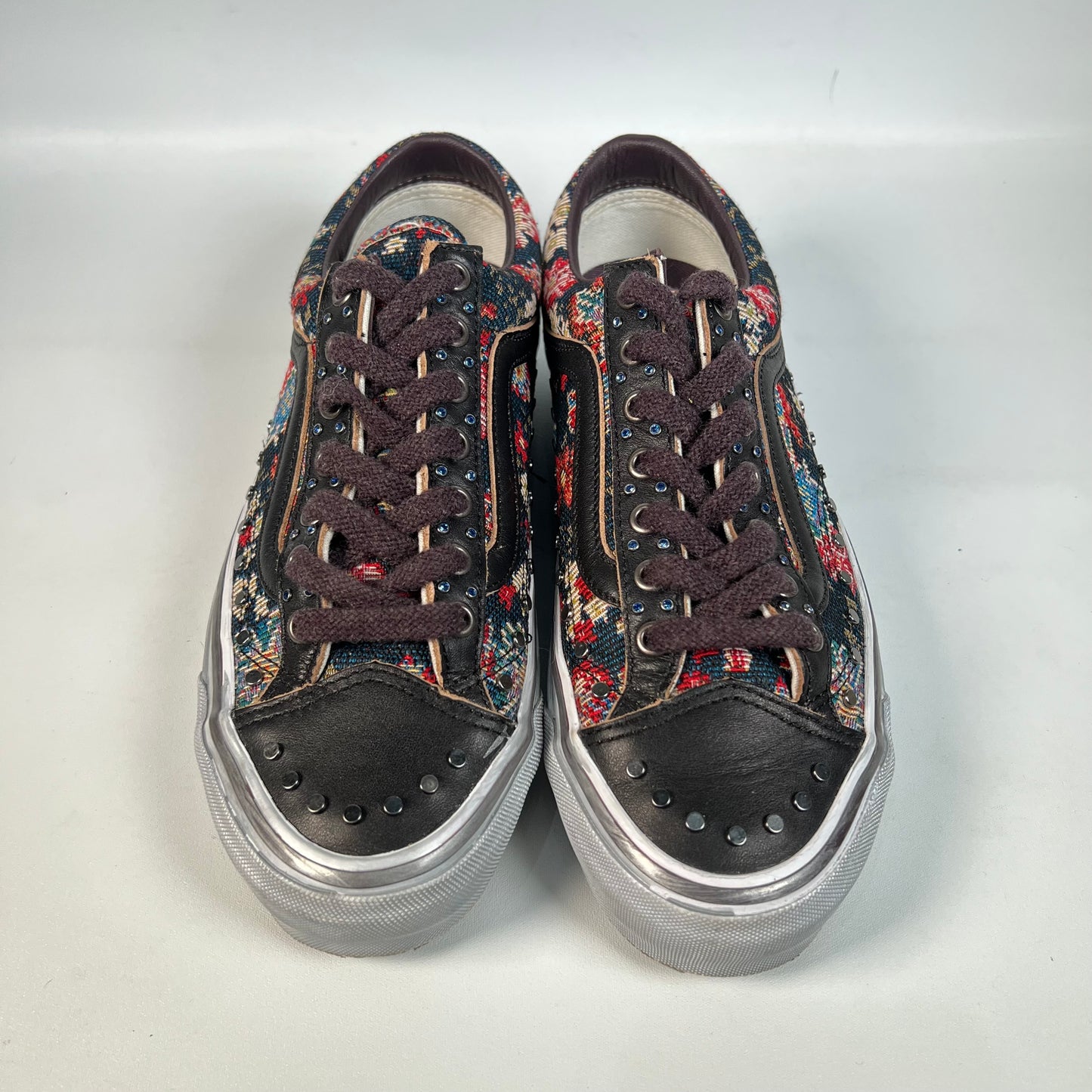 Vans OTW Old Skool 36 Vibram Floral Rivets Black (2025) Size 8.5 USED s21845