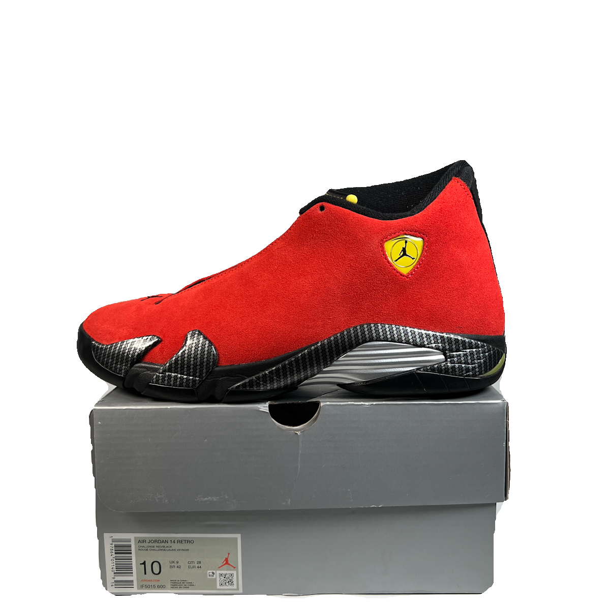 Jordan 14 Ferrari (2025) Size 10 USED s23218