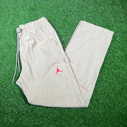 Jordan Travis Scott Kahki Work Wear Pants Size Medium USED x15114