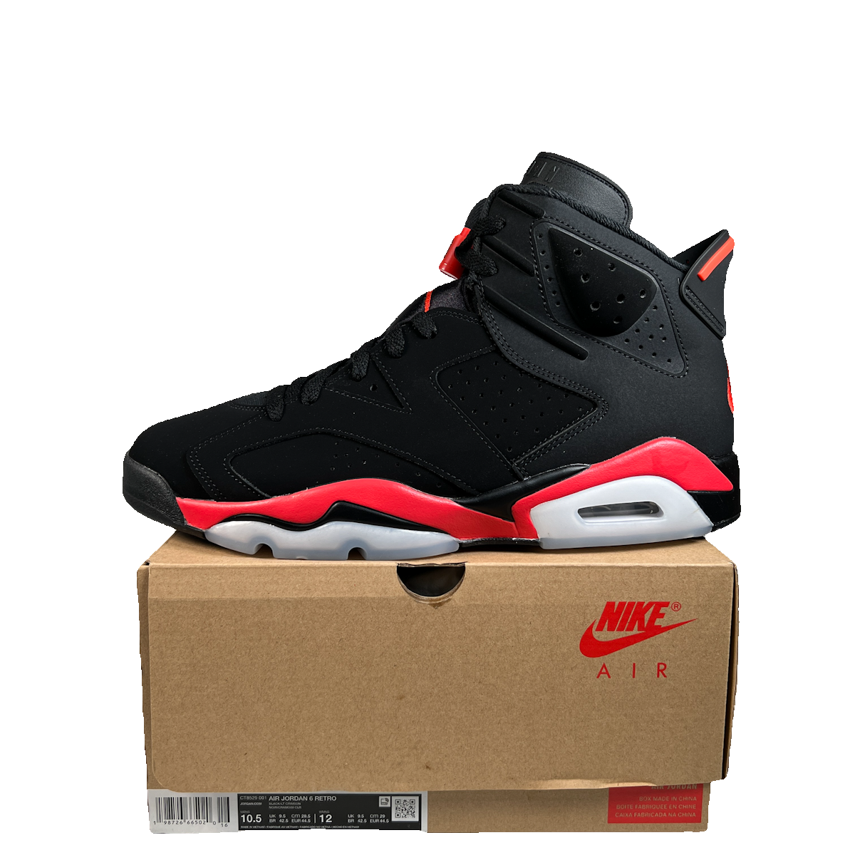 Jordan 6 Infrared Salesman (2026) Size 10.5 NEW s23136