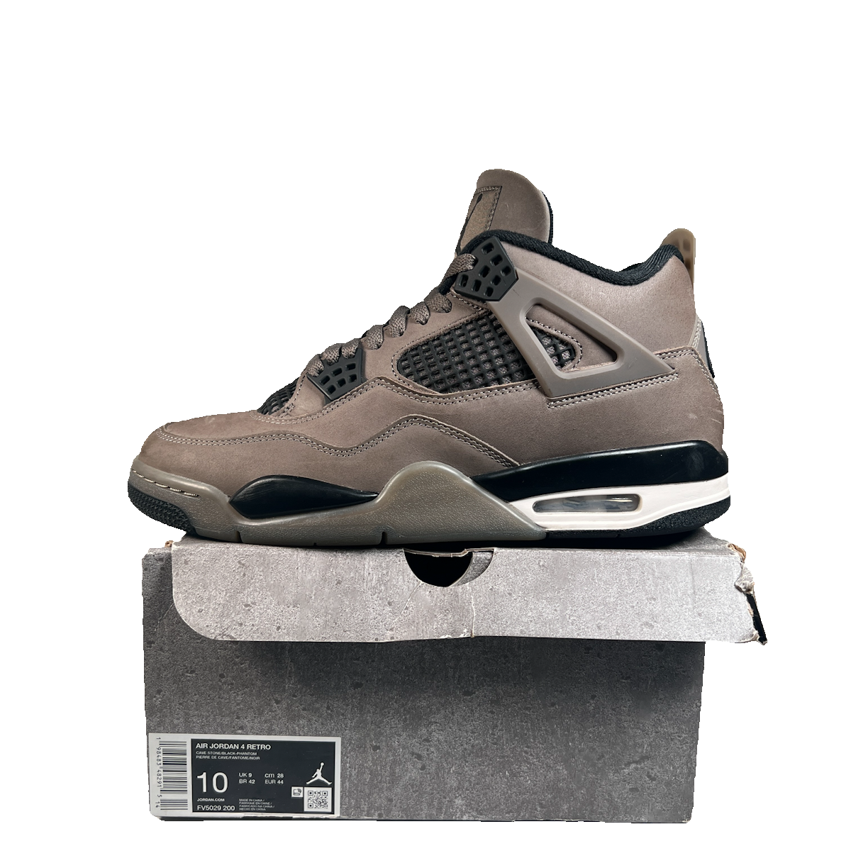 Jordan 4 Cave Stone (2025) Size 10 USED s23143
