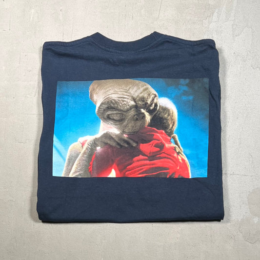 2015 Supreme ET Navy Tee Size Medium USED x14565