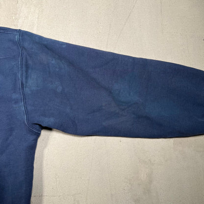 Akimbo Yankee Navy Blue Zip Up Hoodie Size Small USED x17559