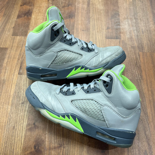 Jordan 5 Green Bean (2022) Size 8.5 USED s16847