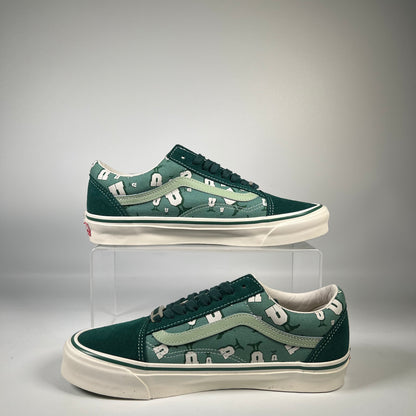 Vans Old Skool Undefeated U/Man Bistro Green (2021) Size 9.5 NEW s20227