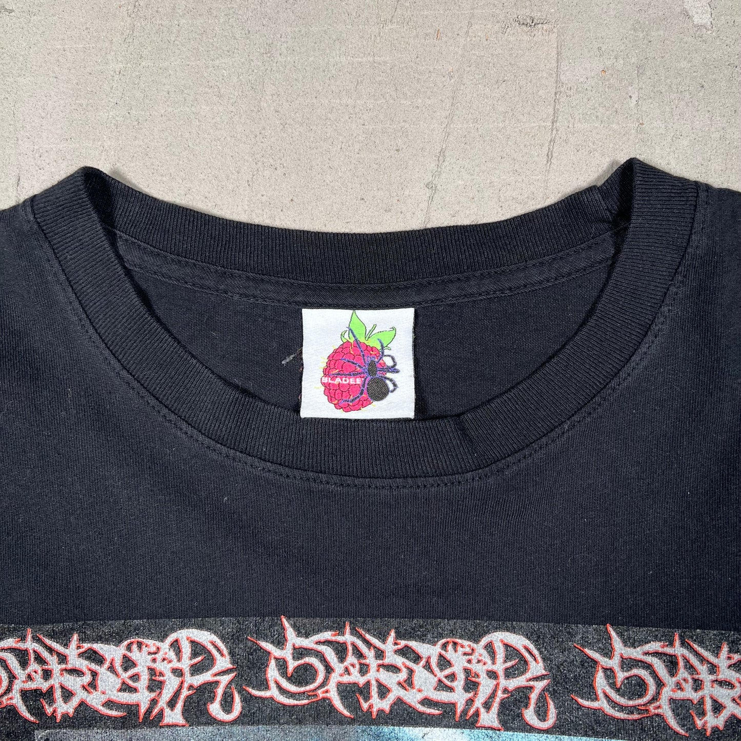 Spiderrr Blade Black Longsleeve Tour Tee Size XL USED v19095