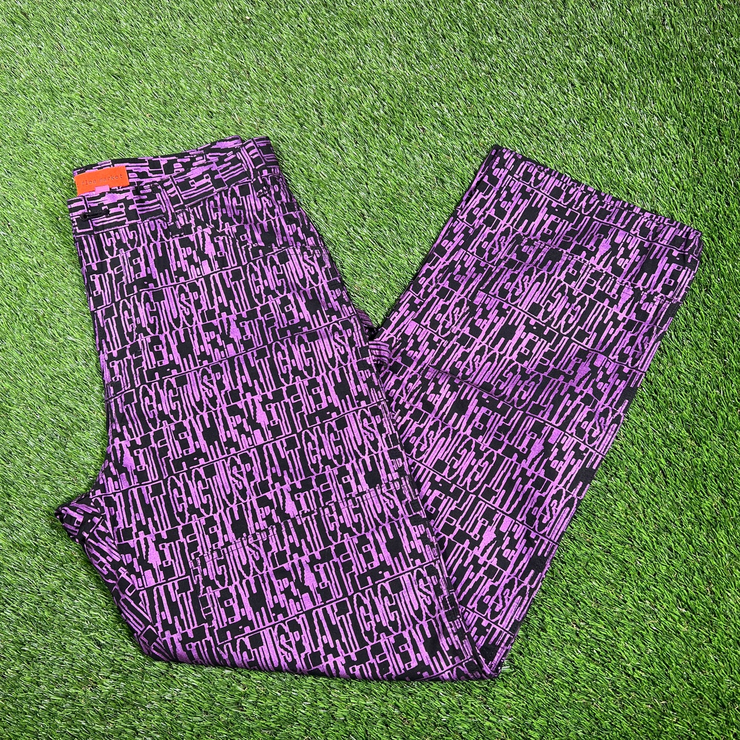 CPFM Anxiety Reflective Purple Pants Size 2 (Large) USED x15184