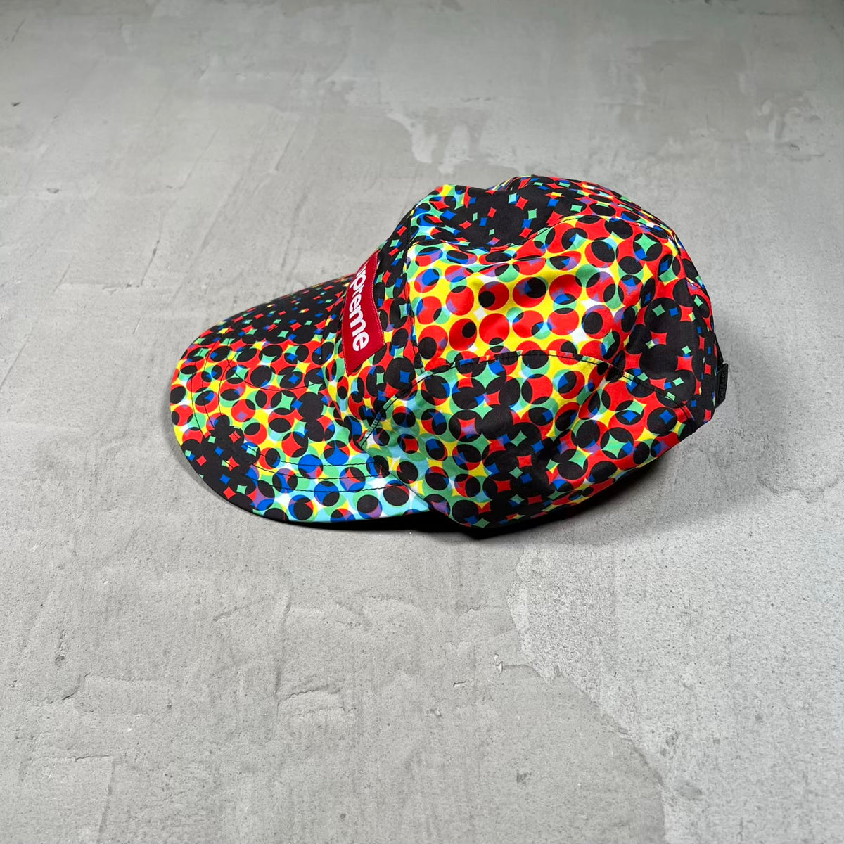 Supreme Gore-Tex Paclite Long Bill Multicolor Camp Cap Hat (2023) USED x18750