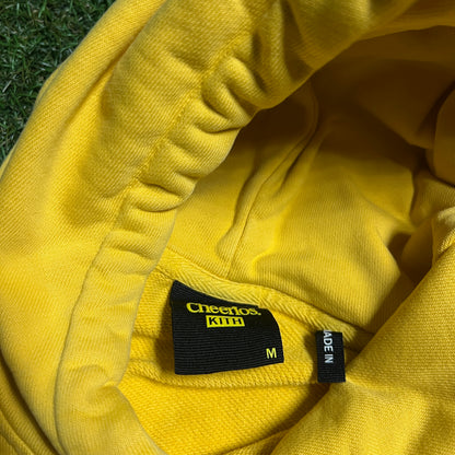 Kith Cheerios Yellow Hoodie Size Medium USED x14009