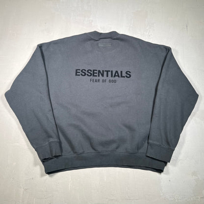 Essentials Fear Of God Black Crewneck Size XXL USED x17169