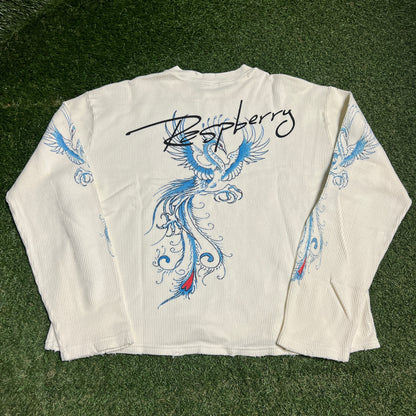 GV Gallery "Pelican" White Thermal Longsleeve Size Large NEW x12762