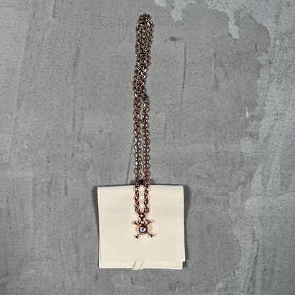 Greedy Unit Rose Gold Screwball Chain NEW x18638
