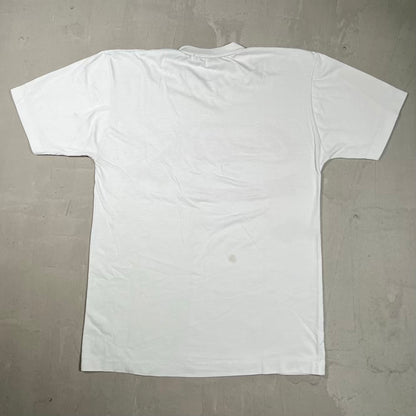 1990s Coca-Cola Parody "Eat Poop" White Tee Size Medium USED v20058