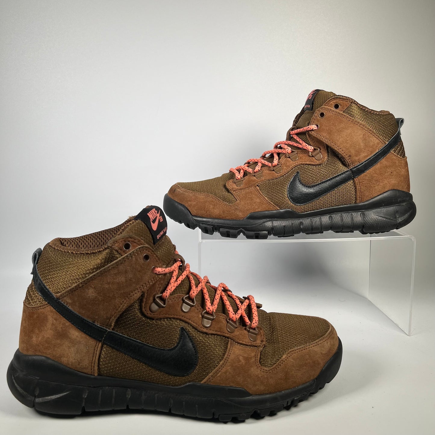 Nike SB Dunk High Boot Brown (2016) Size 12 USED s18674