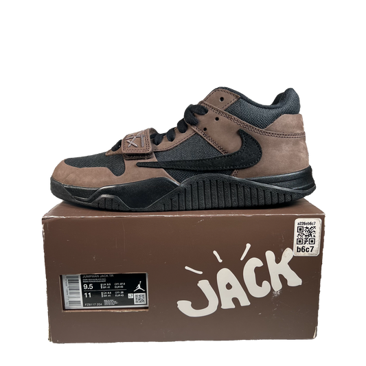 Jordan Jumpman Jack Travis Scott Dark Mocha (2024) Size 9.5 USED s22085