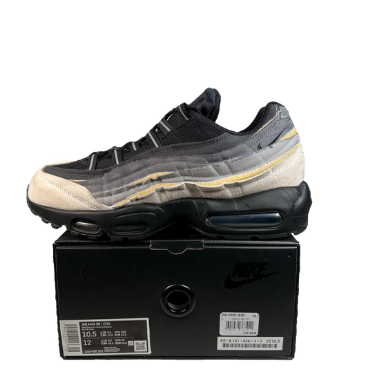 Nike Air Max 95 CDG Black Grey (2020) Size 10.5 USED s21325