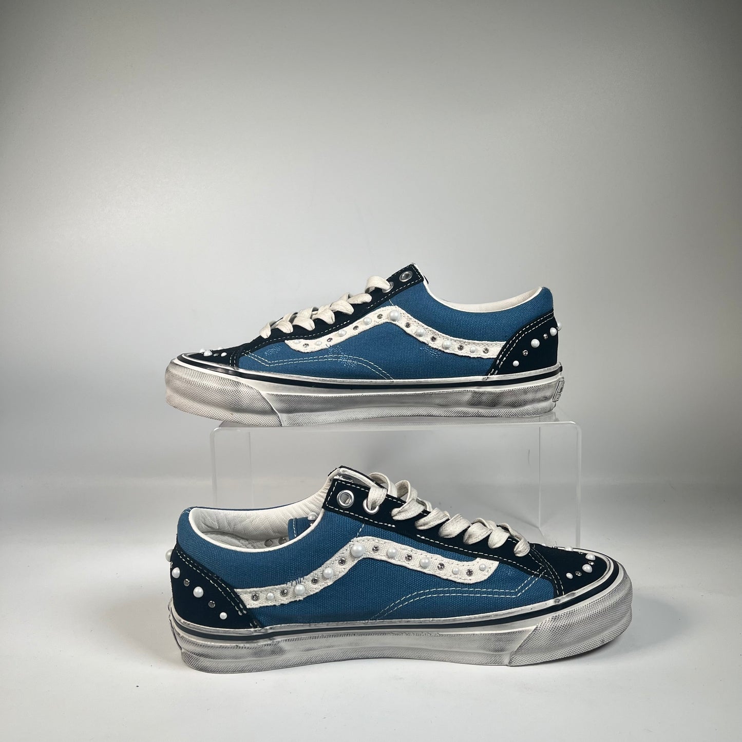 Vans Old Skool 36 Pearlized Pack Black Navy (2026) Size 9 USED