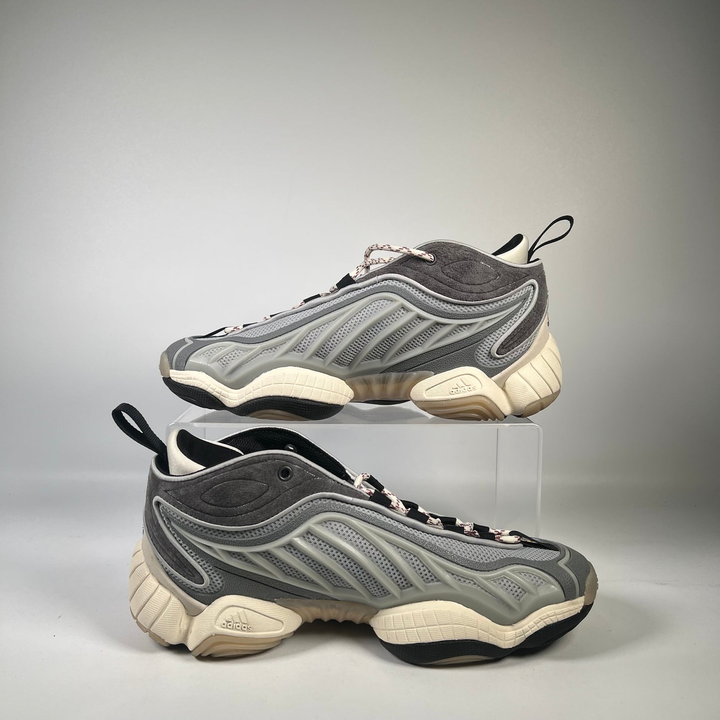 Adidas Intimidation Packer Stone Grey (2023) Size 8 USED s19910