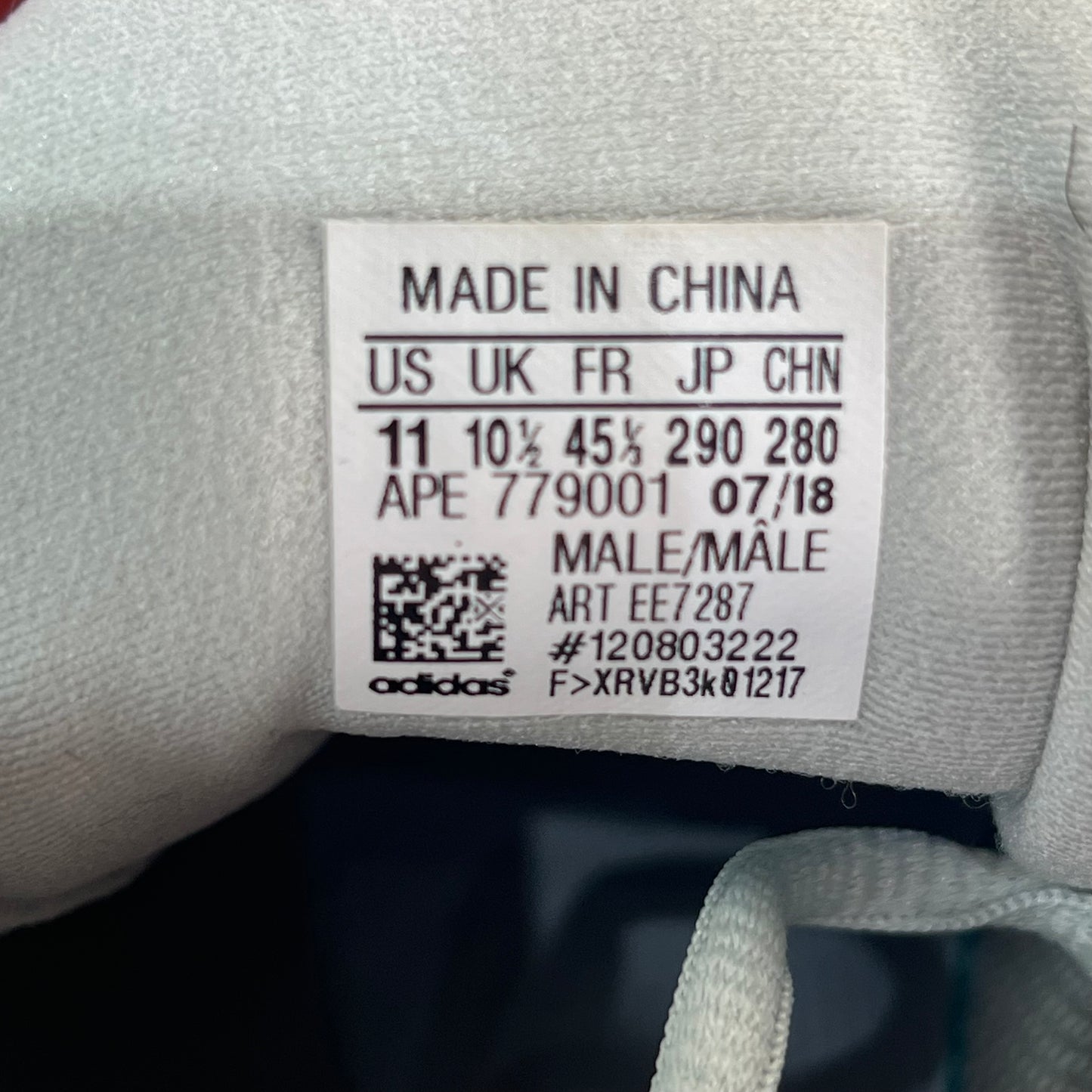 Yeezy 500 Salt (2018) Size 11 USED s22167