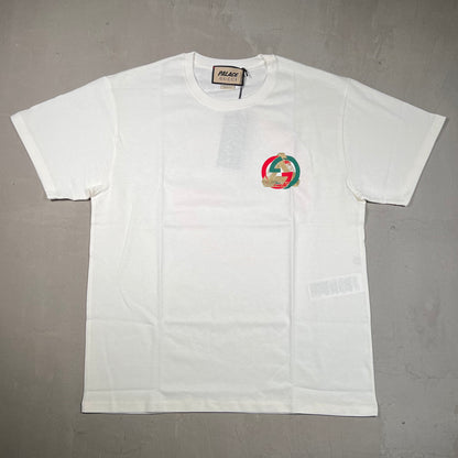Gucci Palace GG P White Tee (2022) Size XL NEW x16717