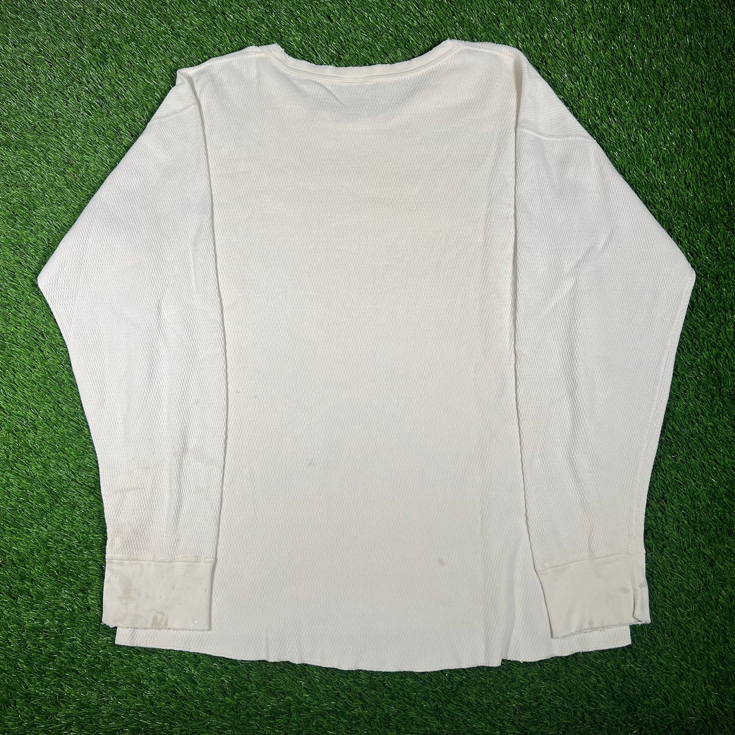 1990s Carhartt White Thermal Size XXL USED v17581