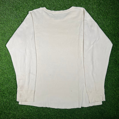 1990s Carhartt White Thermal Size XXL USED v17581
