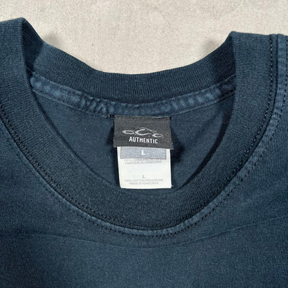 Y2K OCC Choppers Black Tee Size Large USED v20403