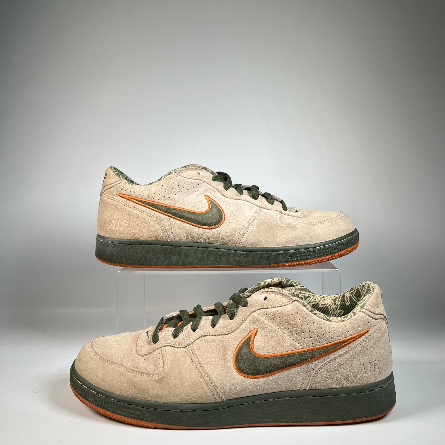 Nike Air Zoom Infiltrator Army Olive Sunset (2006) Size 13 USED s21449
