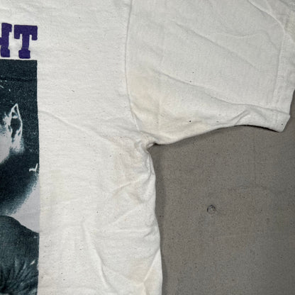 1997 W.B.C Heavyweight Championship Lewis Vs Golota White Tee Size Large USED v19525